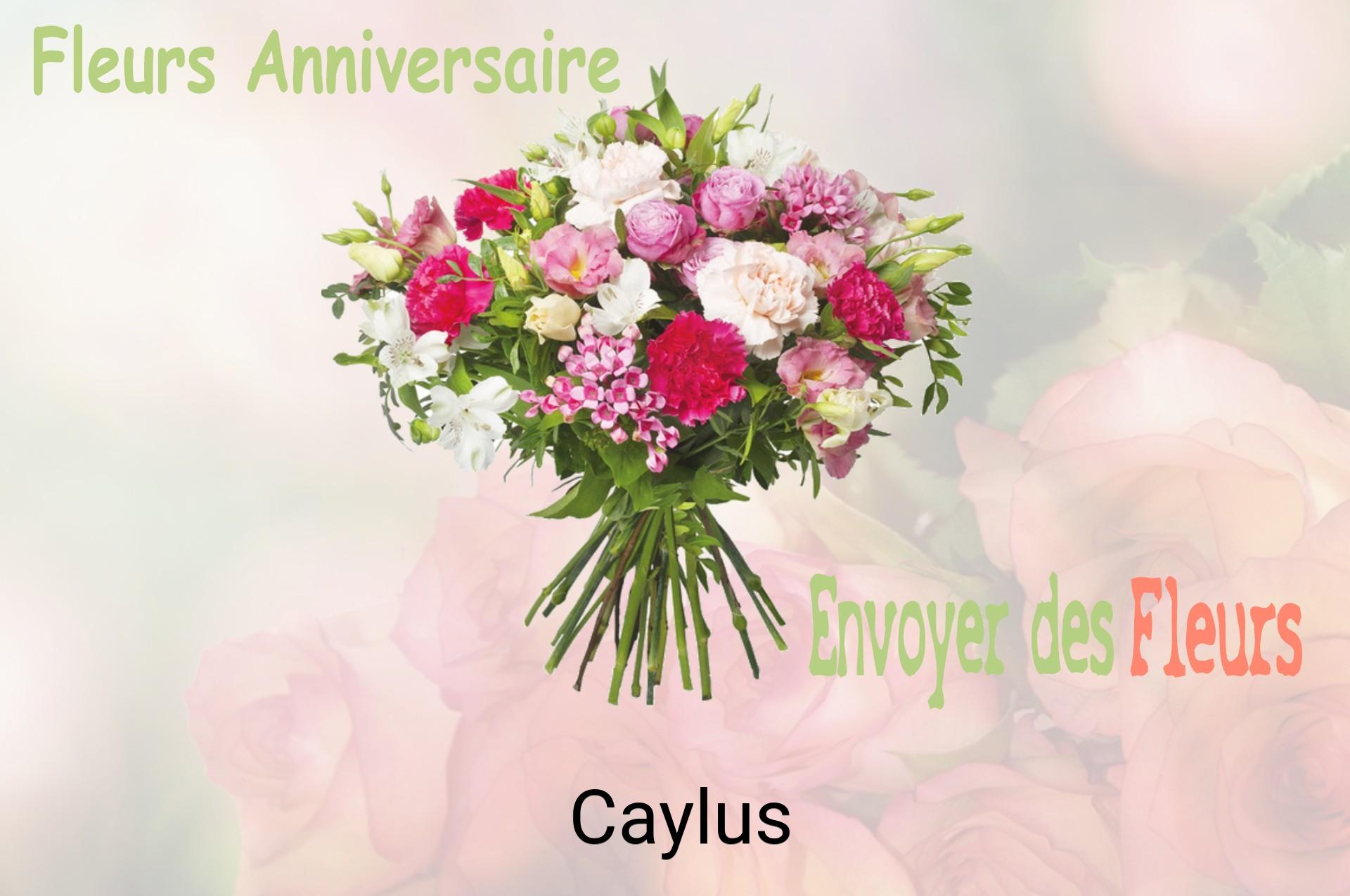 Bouquet de fleurs d’anniversaire livré à Caylus